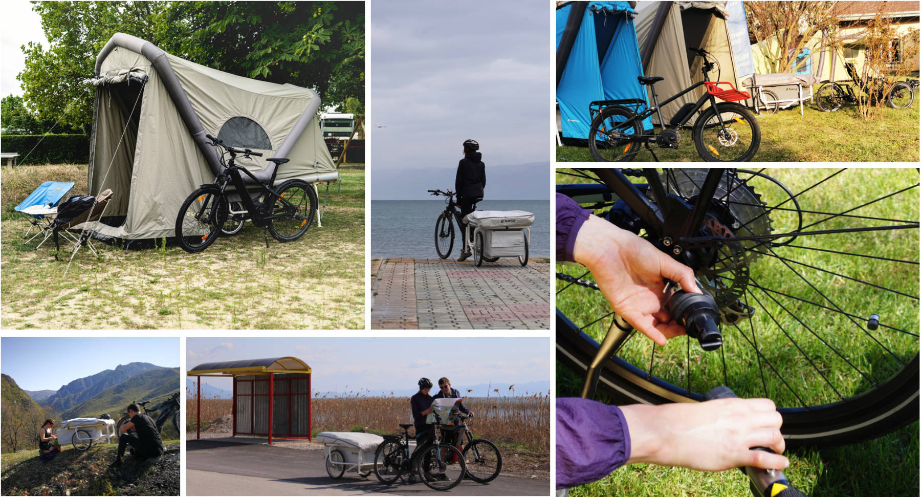 gemeenschap vergroting ophouden B Turtle Mono: Micro-caravan voor E-bikes | GentleTent
