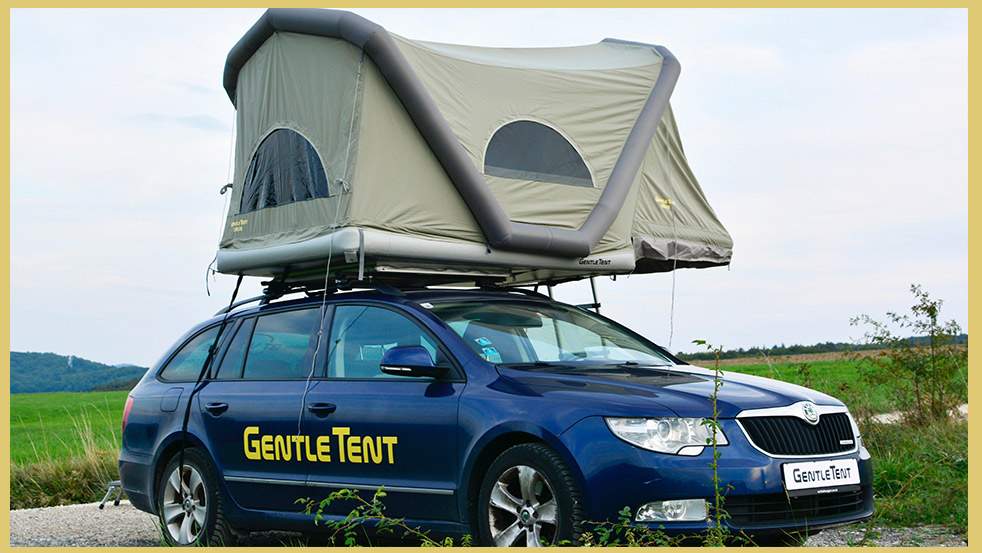 ROOFTOP TENT TYPES: HARD-SHELL, FOLDING- & INFLATABLE ROOFTOP TENT